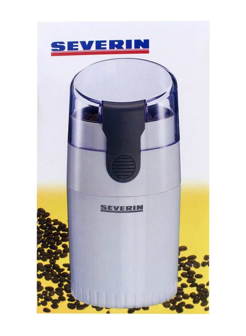 Severin Electric coffee and spice grinder 250g 90w white/grey/clear - Image 3