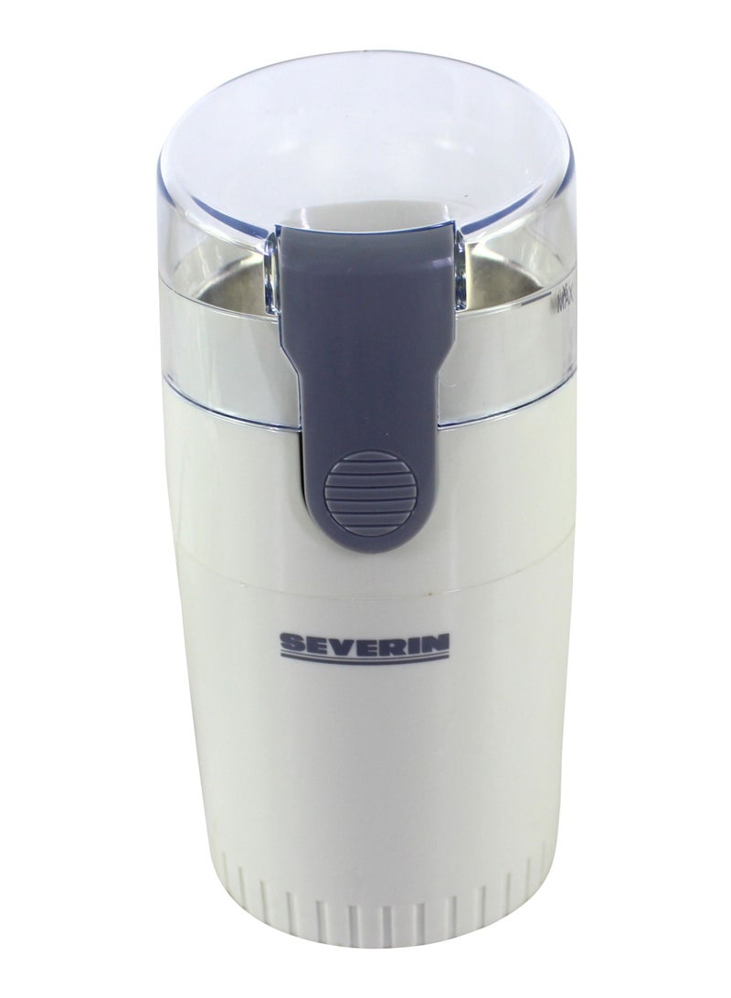 Severin Electric coffee and spice grinder 250g 90w white/grey/clear - Image 1