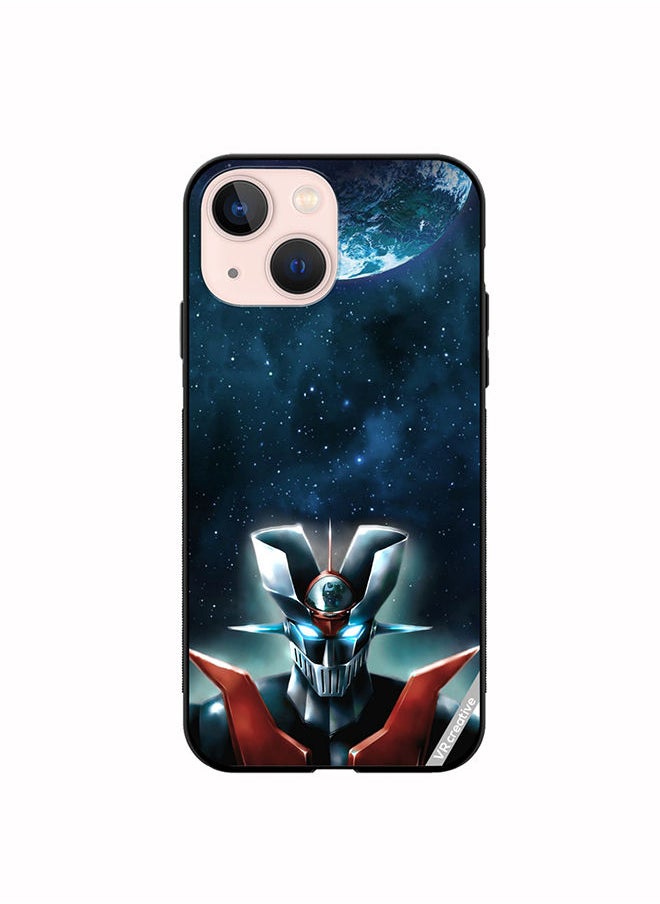 Protective Case Cover For Apple iPhone 14 Plus Mazinger Z Design Multicolour