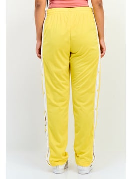 adidas Originals Women Sportswear Fit Outdoor Sweatpants, Yellow  - Image 3