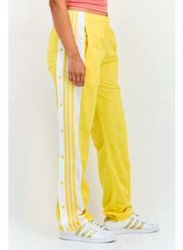 adidas Originals Women Sportswear Fit Outdoor Sweatpants, Yellow  - Image 2