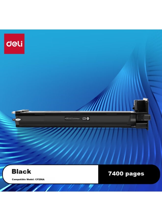 Deli Cf256a Toner Cartridge, Compatible With Hp M433a/m436n/m436nda Printers, High Capacity With Chip, 1 Pack - Image 1