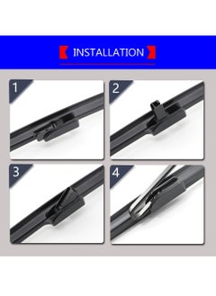 CRYSTAL Specialized Wiper Blade Kit - NISSAN QASHQAI - 17``-26`` - MT BEST BUY  - Image 2