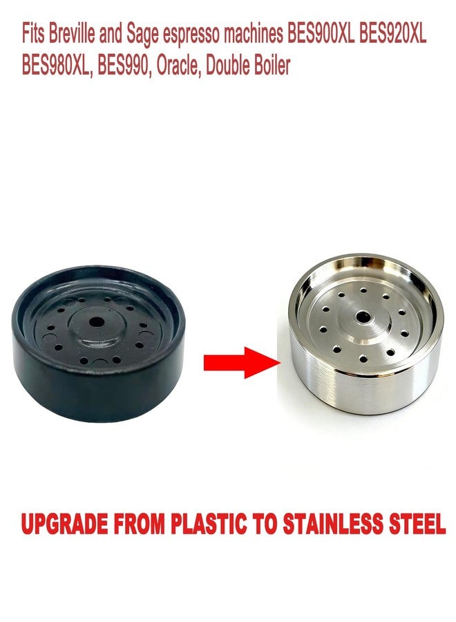 Brewvana Precision Fit Steel Inner Shower Holder for Breville Sage 900 Series Espresso Machines – Compatible with Oracle/BES900XL/BES920XL/BES980XL/BES990 (Not for JET Models) - Image 3