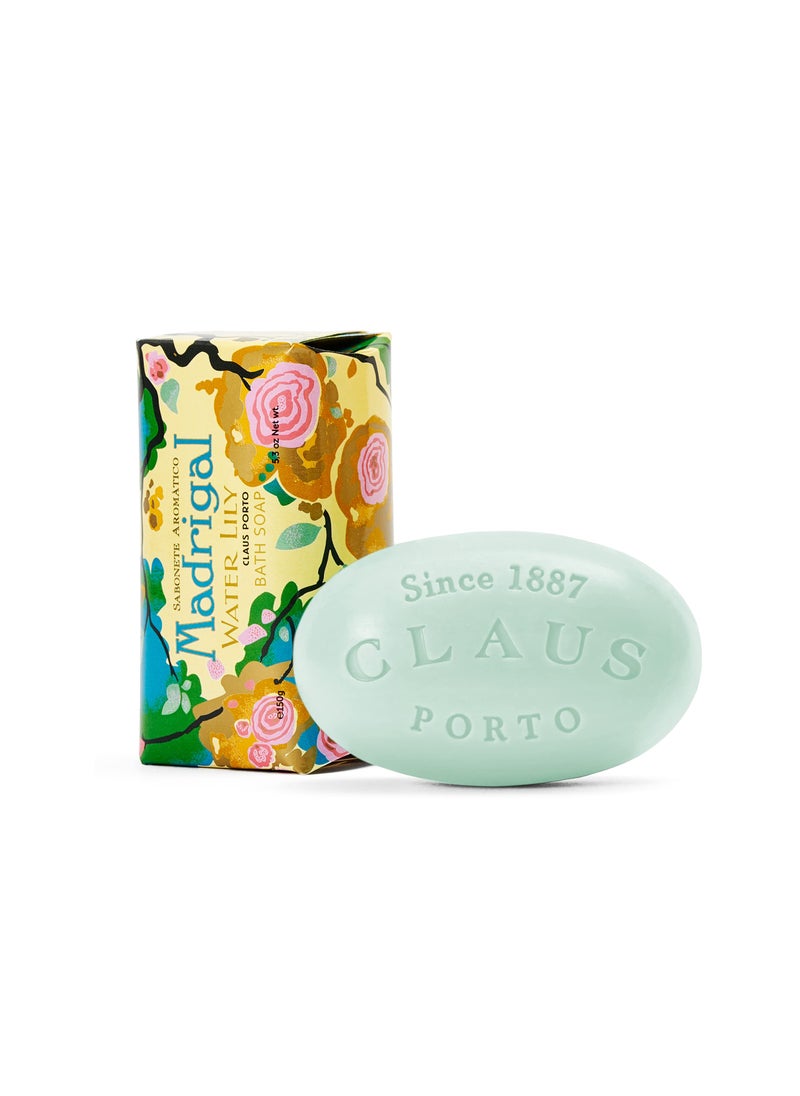 Claus Porto - Claus Porto Madrigal Water Lily, 5.3 Ounce (Pack of 1) - Image 1