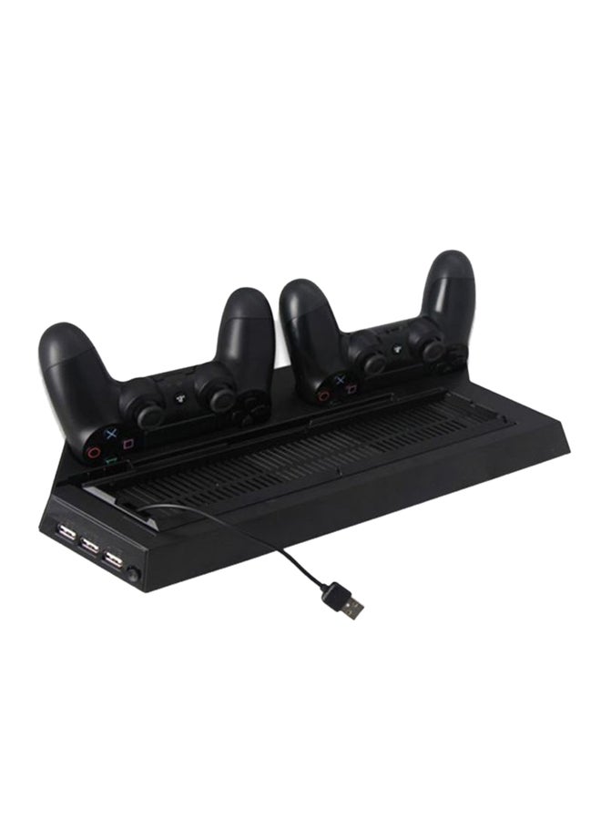 Loquat Console Wired Charging  Stand With Cooling Fan For PlayStation 4 Slim  - Image 2