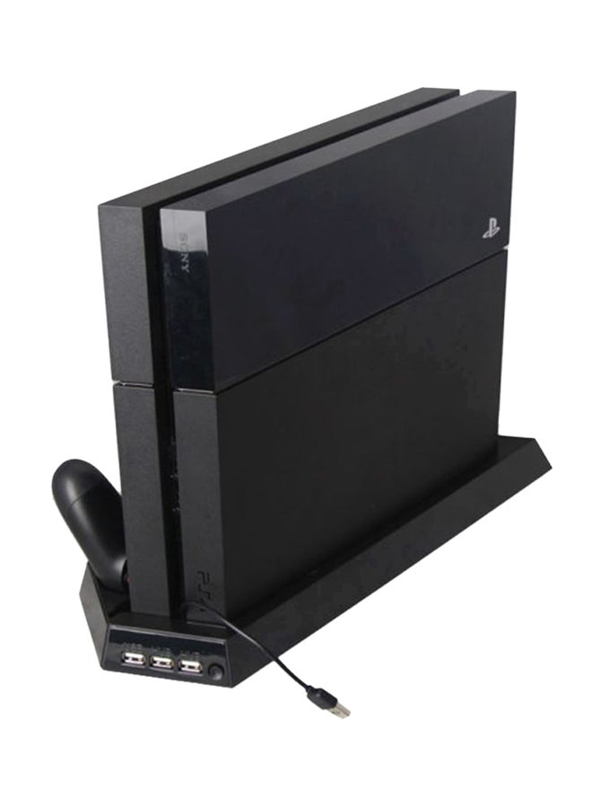 Loquat Console Wired Charging  Stand With Cooling Fan For PlayStation 4 Slim  - Image 3