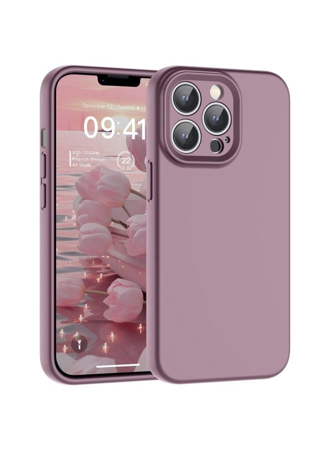 SUPFINE Designed for iPhone 13 Pro Case,Premium Liquid Silicone with [Soft Anti-Scratch Microfiber Lining][Upgraded Camera Protection] Slim Shockproof Phone Case for Men Women Girls,Blackcurrant - Image 1