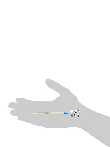 Waterman إعادة تعبئة قلم حبر كروي ووترمان، طرف متوسط، حبر أزرق، 1 قطعة - Image 3