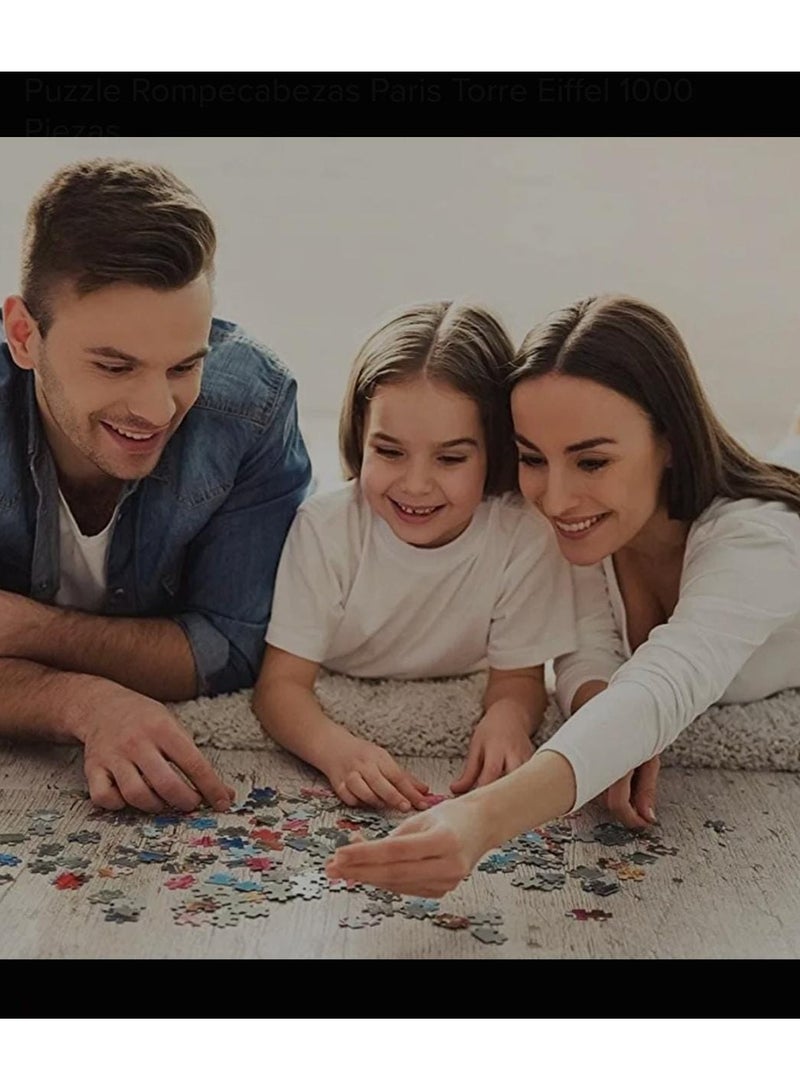 MARAH TOYS 1000 Piece Eiffel Tower Puzzle for Kids - Image 3