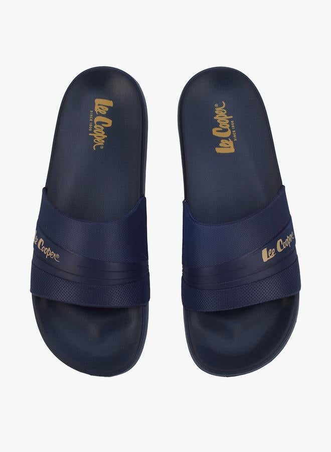 Lee Cooper شباشب رجال بطباعة شعار - Image 1