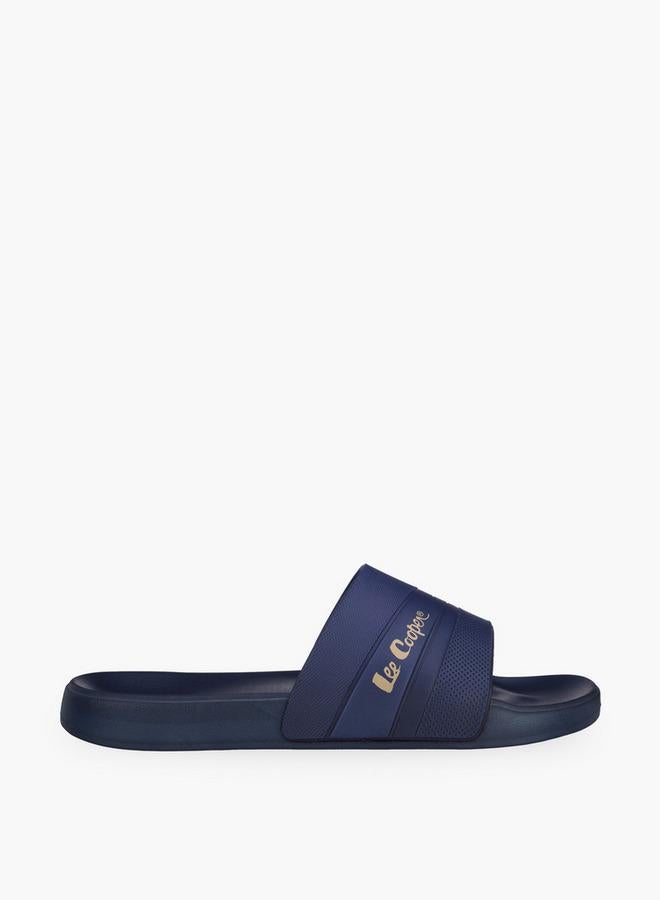 Lee Cooper شباشب رجال بطباعة شعار - Image 2