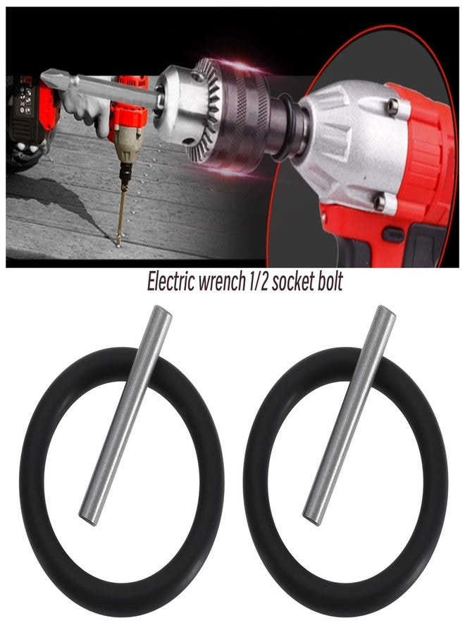 سينج إف إل تي دي مجموعة SING F LTD من 30 زوجًا من دبابيس الاستبدال وحلقة O لمقبس مفتاح الربط التأثيري مقاس 1/2 بوصة ومحمل أسطواني إبرة للسقالة وشريط مانع تسرب السيارات 3 × 25 مم ودبوس فولاذي 3 × 25 مم وحلقة مطاطية 4 مم - Image 2