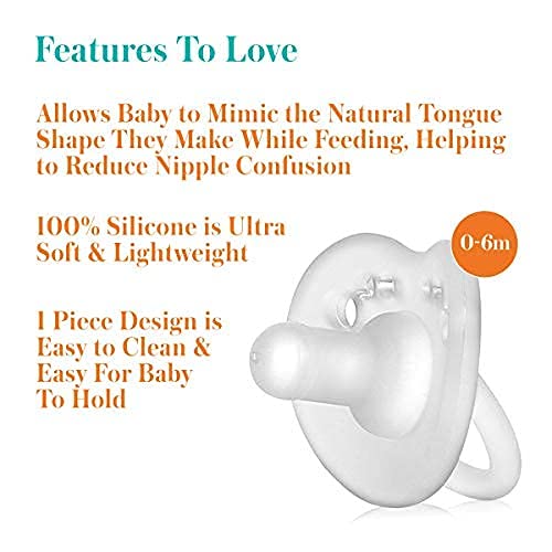 Evenflo Feeding Balance + Wide Neck Printed Bottles, 9oz 2pk, with Pacifier - Image 5