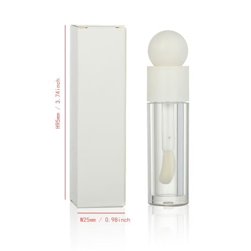 COSIDEA 50pcs 25 * 25 * 95mm lip gloss Craft Matte White paper box Small packing boxes 350gms for DIY cosmetics - Image 2