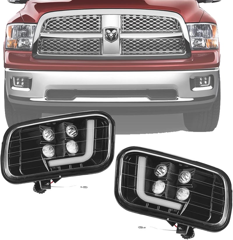 Tecoom LED Fog Lights for 2013-2017 Dodge Ram 1500 - Image 1