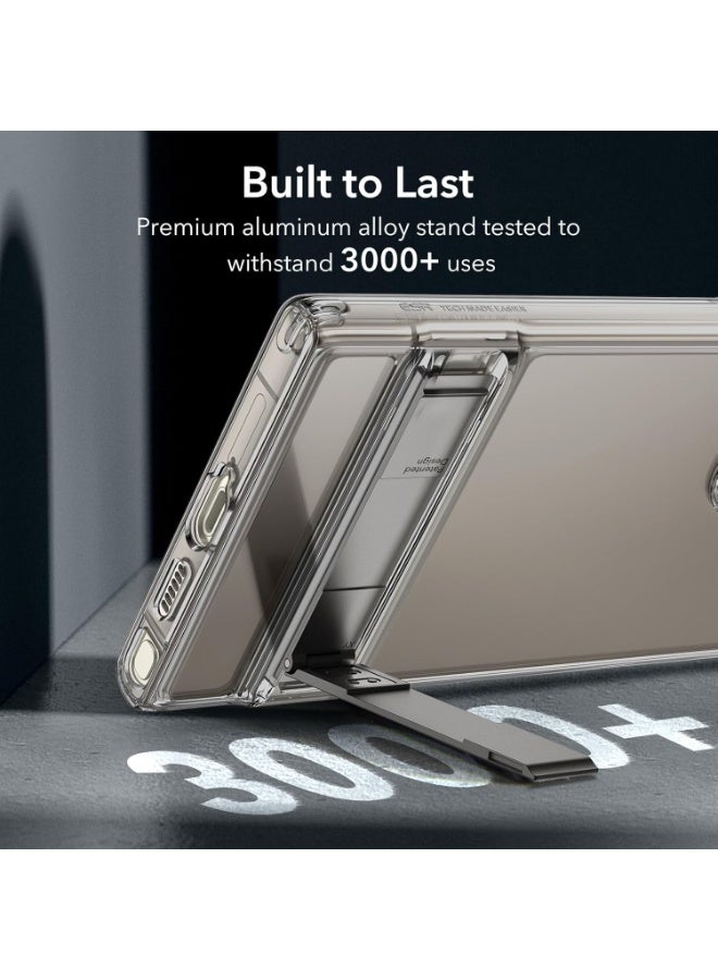 اي اس ار For Samsung Galaxy S24 Ultra Phone Case, 3 Stand Modes Kickstand For S24 Ultra Cover, Military-Grade Drop Protection, Slim Fit, Boost Series Case - Grey - Image 3