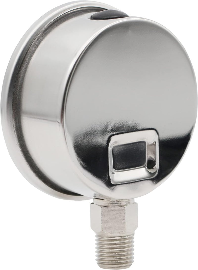 DIGITEN Water Pressure Gauge Meter 0-1.6MPa 0-220psi 1/4" f Reverse Osmosis System Pump¡­ - Image 3