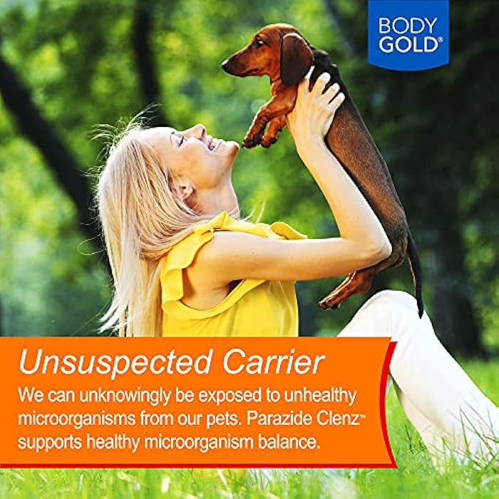 Body Gold جسم الذهب بارازيد كلينز هيربالز ونعناع | تنظيف الأمعاء وإزالة السموم مع الجوز الأسود والمزيد | 30 حصة، 60 قرص - Image 3