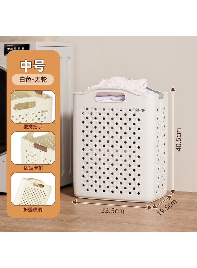 Folding Dirty Clothes Basket Household Laundry Basket Storage Basket Dirty Clothes Basket Balcony Bathroom Dirty Clothes Storage Basket