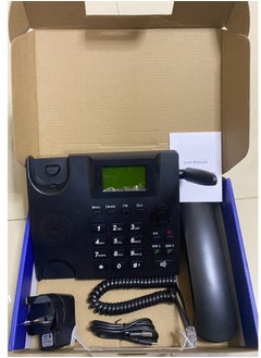 GSM Fixed Wireless Phone DDK 995+ with Dual SIM, FM Radio, Call Recording, and Durable Design – Reliable Home & Office Communication Solution