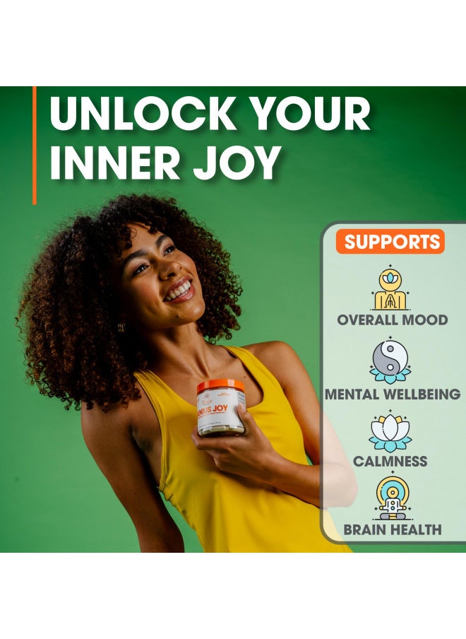 The Genius Brand - Genius Joy Nootropic Mood Enhancer Supplement Support Cognitive Health Enhance Mood - Image 1