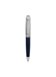 POLICE Candara.2 Textured Blue Enamel Pen for Men  - Image 1