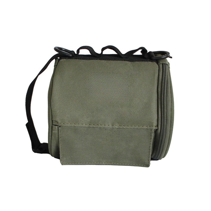 Hanging Roll Paper Bag: Army Green Oxford Cloth - Compact Space-Saving Design, Durable Water-Resistant Cover for Outdoor Camping, Hiking, Home Use - Image 1