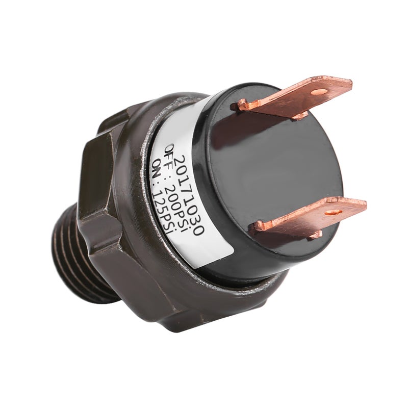BK Air Pressure Switch 90-200 PSI Pressure Control Switch - High Quality Metal Housing Automatic Air Compressor Switch for Replacement - Image 5