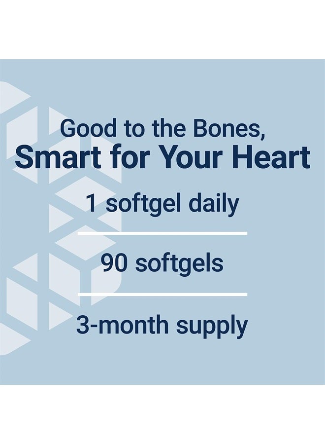 Life Extension Super K – Vitamin K1 and Two Forms of K2 for Bone, Heart, and Arterial Health - Gluten-Free, Once Daily, Non-GMO - 90 Count (Pack of 1) - Image 4