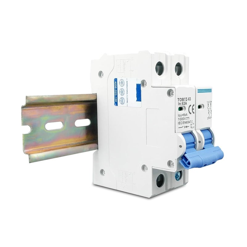 TOB7Z 63 2P DC 1000V Solar Mini Circuit Breaker 10A Size For PV System - Image 5