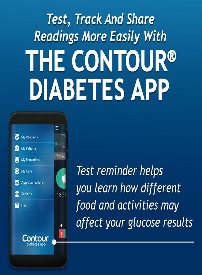 Ascensia CONTOUR NEXT GEN Blood Glucose Monitor All-In-One Kit with 20 Test Strips, Accurate Blood Sugar Monitor, Easy-to-Use Glucose Meter, Portable and Reliable Diabetes Testing Kit - Image 3