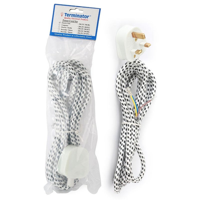 Terminator Electric Iron Cord Tc-3M-Ir-13A Terminator - Image 2