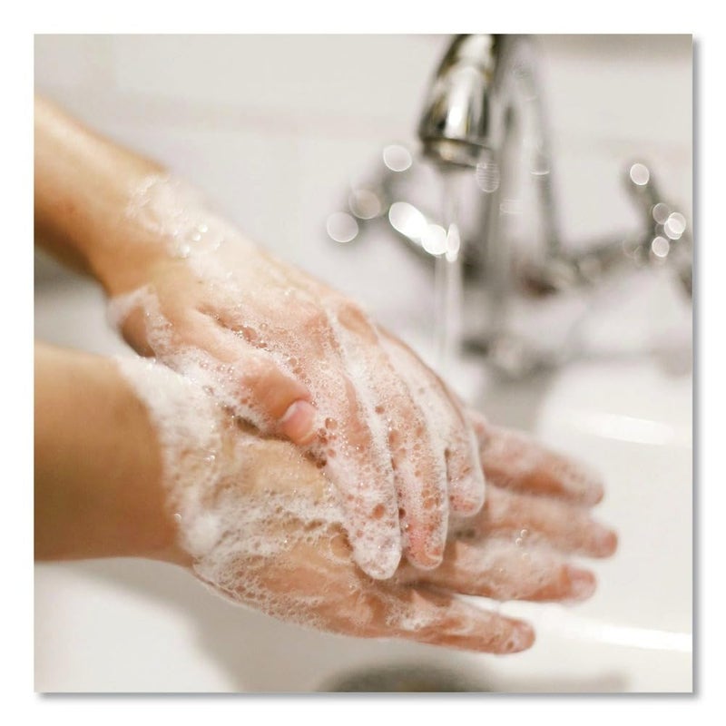 Dial 15926EA Antibacterial Liquid Hand Soap, Spring Water Scent, 1 gal Bottle - Image 5