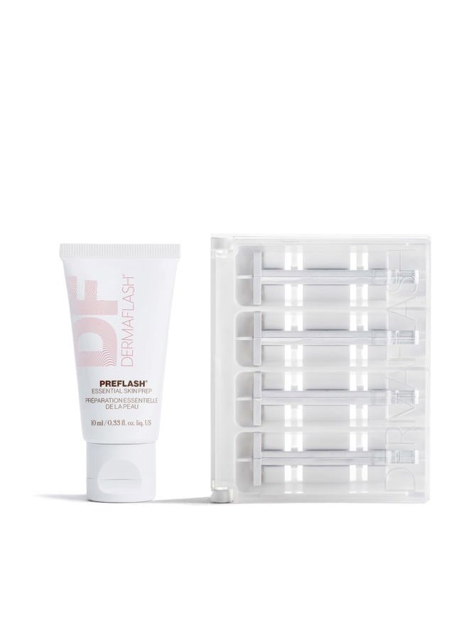 DERMAFLASH ESSENTIALS Dermaplaning Replenishment Kit for Women (4 Week Supply) - Image 1