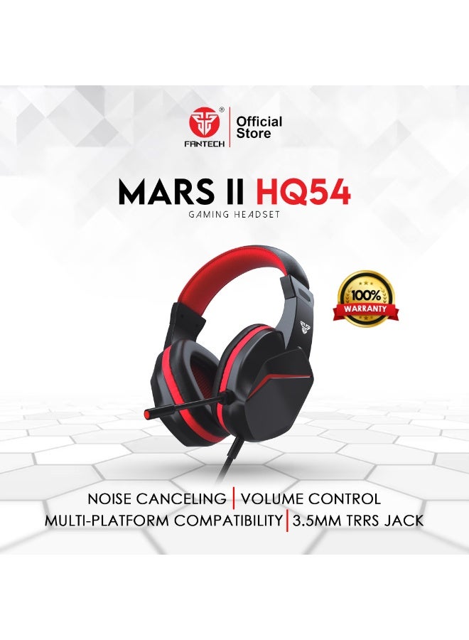 فانتيك سماعة رأس HQ54 MARS II للألعاب باللون الأسود  - Image 3