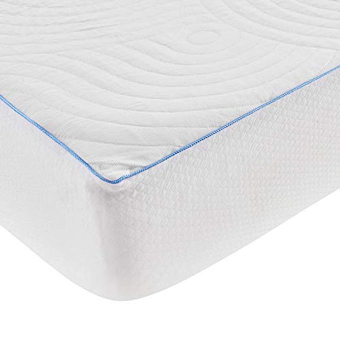 Tempur-Pedic Cool Luxury Mattress Protector, Queen, White - Image 2