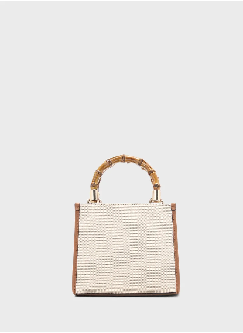 جس Kerima Bamboo 2 Cpmt Mini Tote