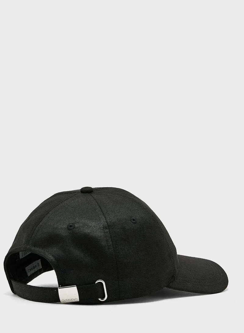 CALVIN KLEIN Logo Detailed Curved Peak Cap