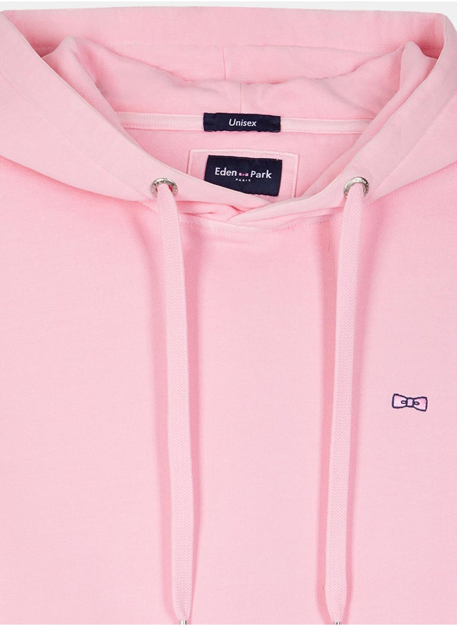 Eden Park Oversized Fit Overdyed Fleece Hoodie  - Image 4
