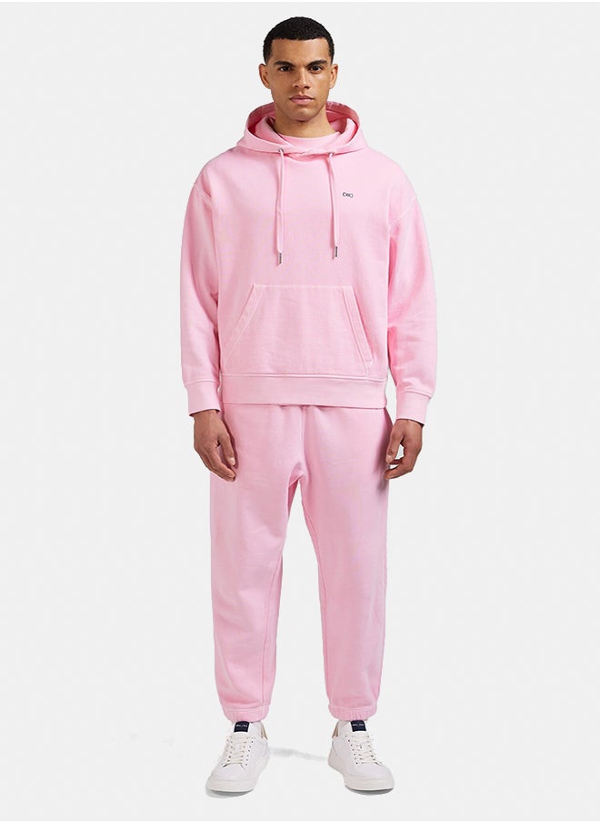Eden Park Oversized Fit Overdyed Fleece Hoodie  - Image 2