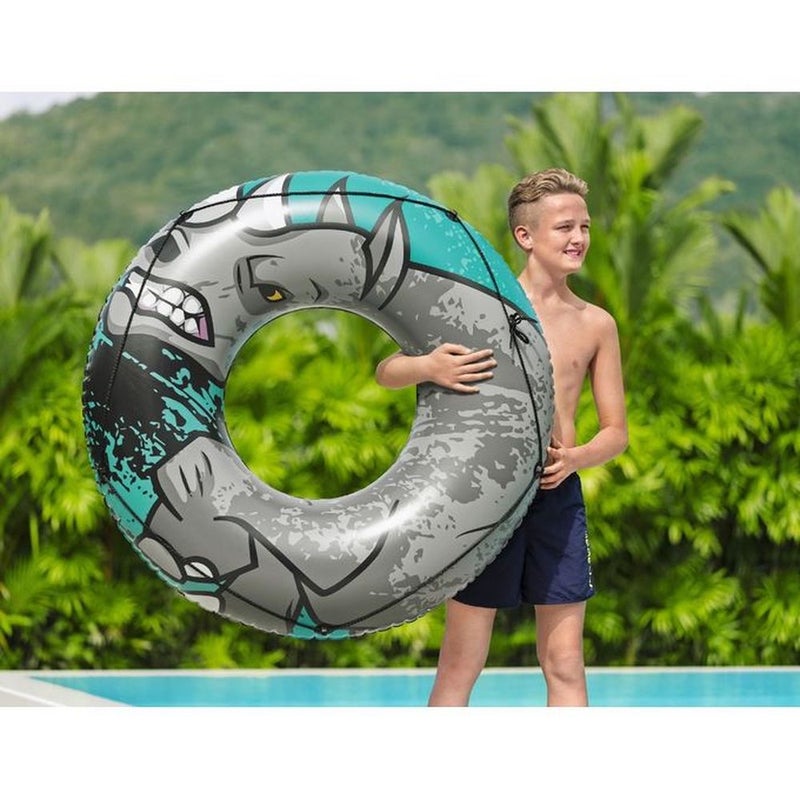 Bestway - Swimming Circle Rhinoceros 122 cm - 36108 - Image 4