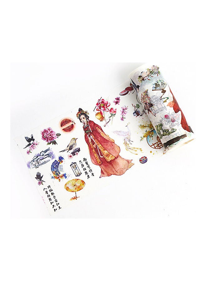 NIBEMINENT Decorative Washi Tape Ancient China