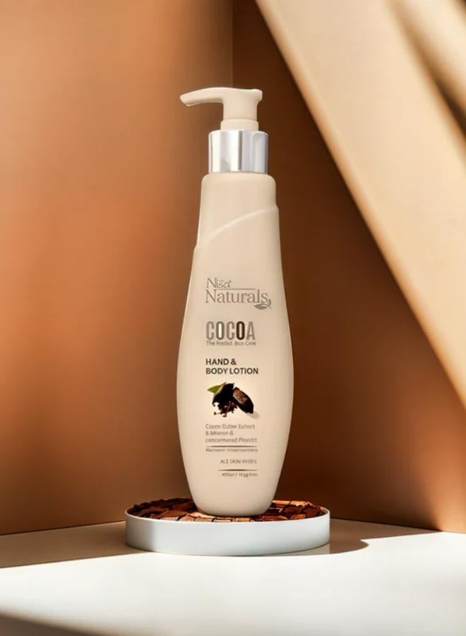 Nisa Hand And Body Cocoa Lotion 400 ML