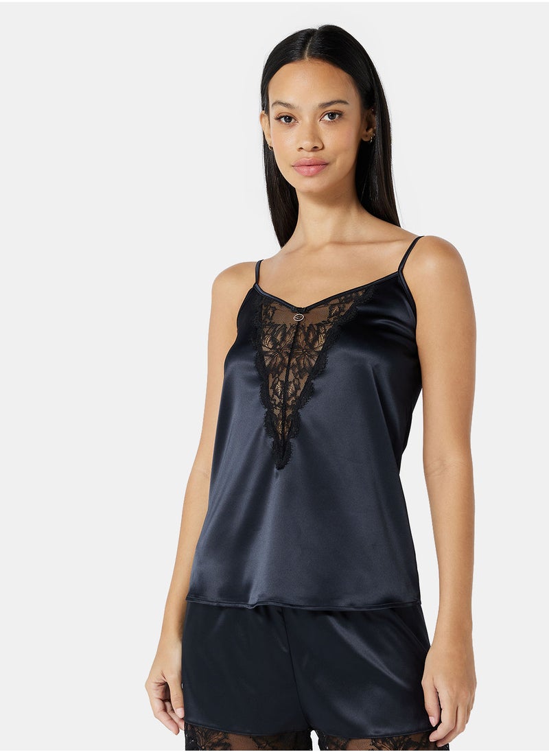 EMPORIO ARMANI - Satin Pyjama Set - Image 1