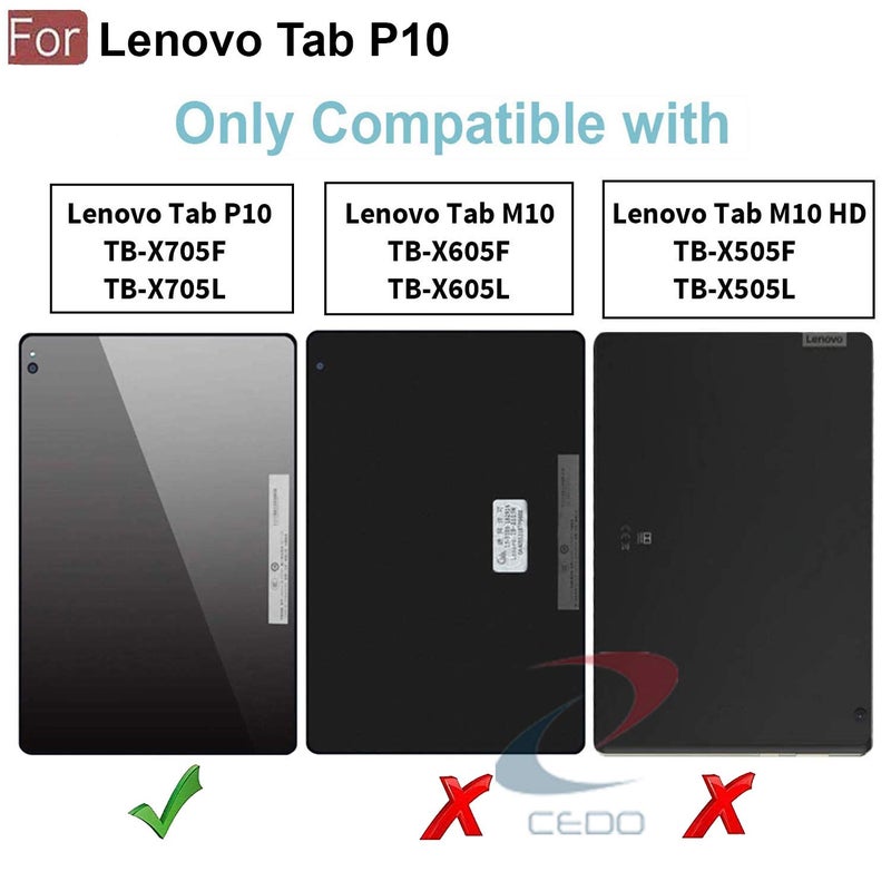 Cedo Lenovo Tab P10 (10.1 inch) Tempered Glass | Screen Protector Clear Tempered Glass for Lenovo Tab P10 (10.1 inch) - Image 5
