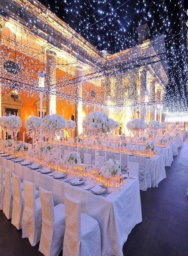 Desidiya® 12 Meter (39Ft) LED Rice String Lights - White Fancy Decorative Fairy Lights for Indoor Outdoor Use, Bedroom, Wedding & Festival Ambience Pack of 1 - Image 5