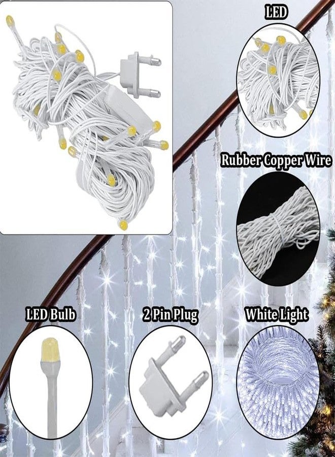 Desidiya® 12 Meter (39Ft) LED Rice String Lights - White Fancy Decorative Fairy Lights for Indoor Outdoor Use, Bedroom, Wedding & Festival Ambience Pack of 1 - Image 2