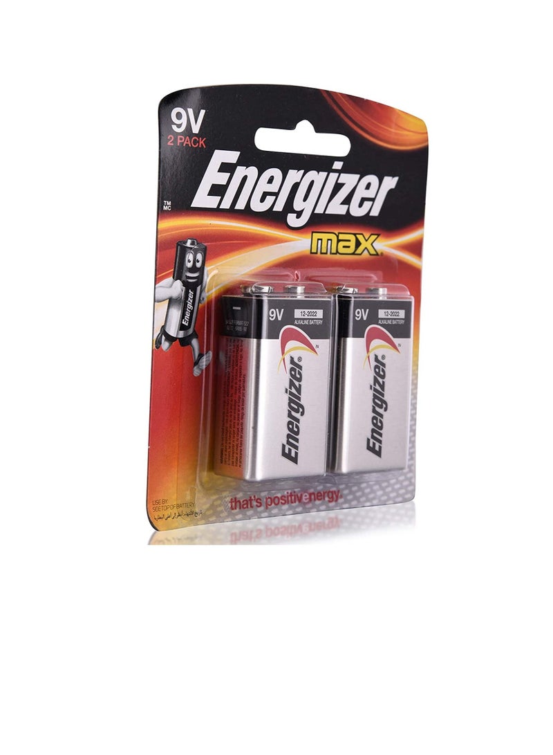 Energizer Energizer Max Alkaline 9V Battery - Pack of 2  - Image 3