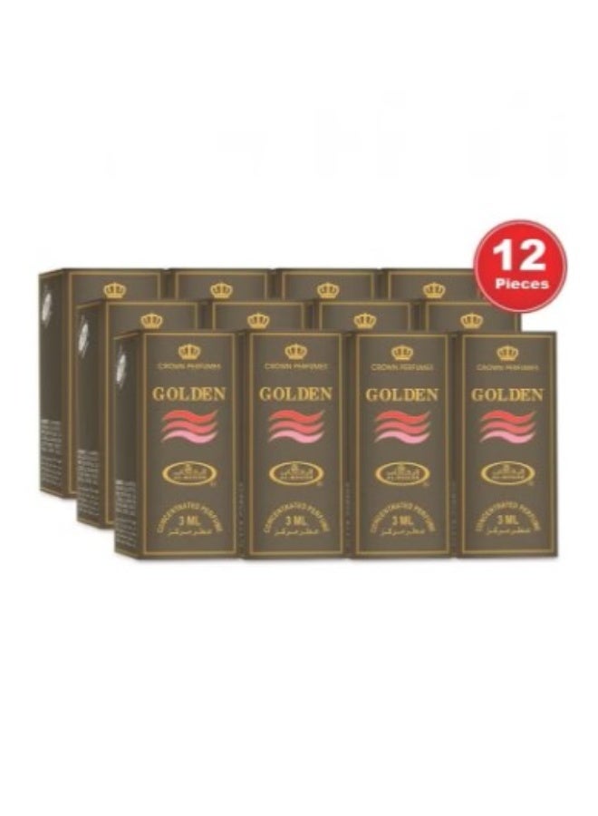 الرحاب جولدن 3 مل - 12 قطعة